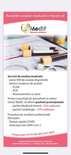 MedIF - Centru medical de diagnostic si tratament